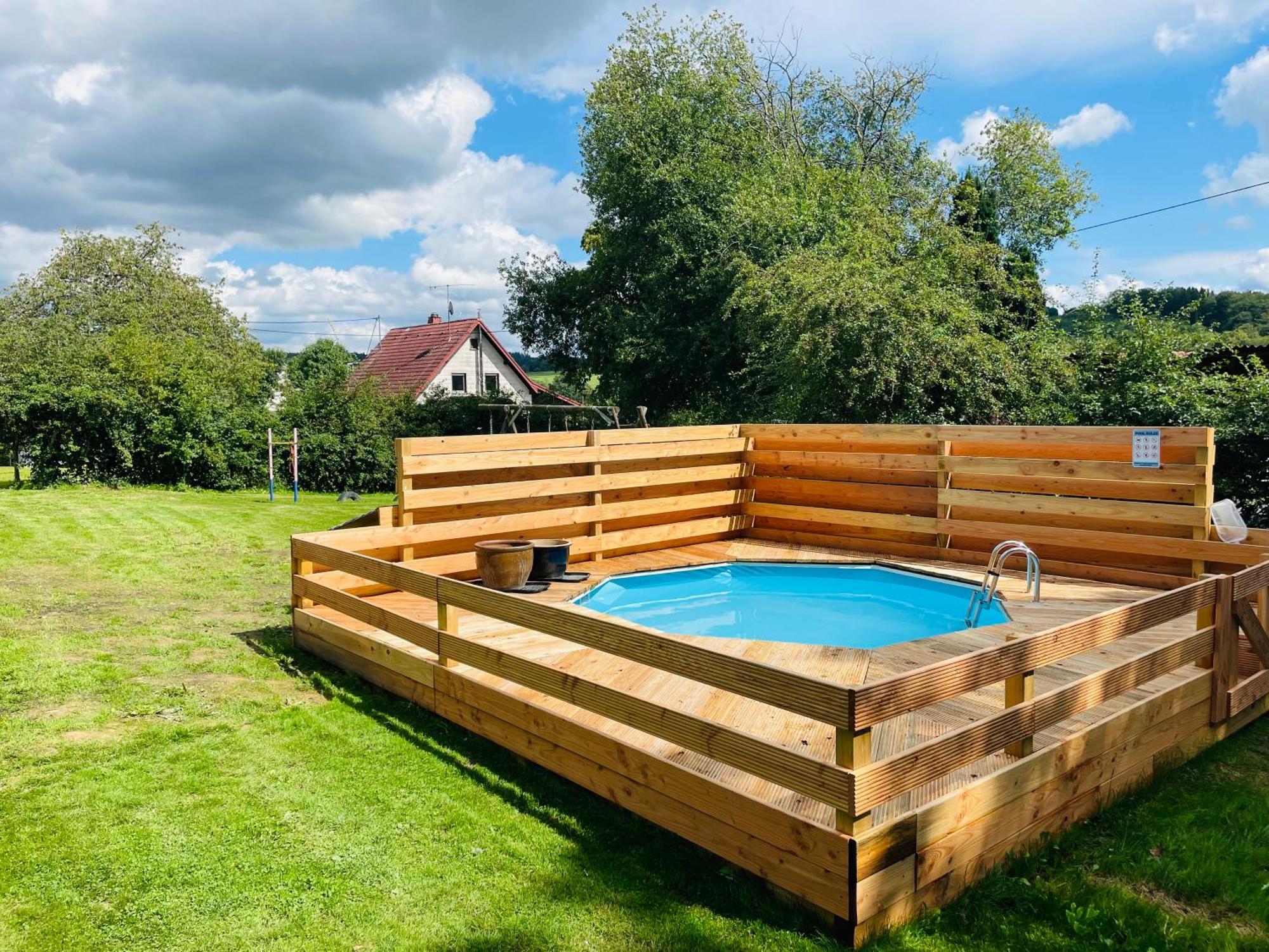 Ferienhaus Backesgarten für 22 Personen Neichen Exterior foto